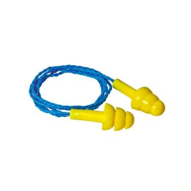 Imagem de Abafador Ruido Obra Plug Proteção Ouvido Cordão Algodão