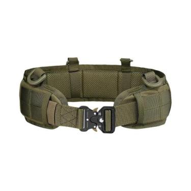 Imagem de Cinto Tático Ajustável Masculino Com Almofada E Bolso Para Trabalho Ao