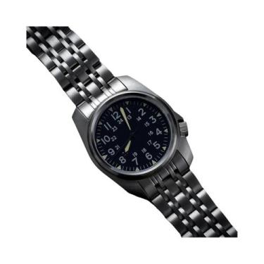 Imagem de Relógio Masculino Vintage Com Cristal De Safira, À Prova d'Água 5Bar, 