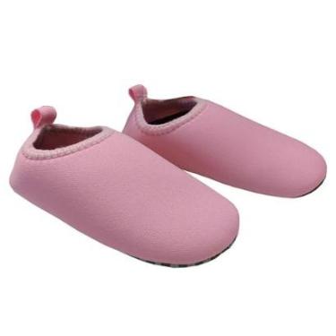 Imagem de Sapatilha de Praia Bebê e Infantil Proteção UV Rosa Everly-Feminino