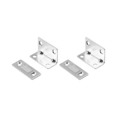 Imagem de Fechadura Magnética Deslizante Em L Para Portas, Fechadura Invisível P