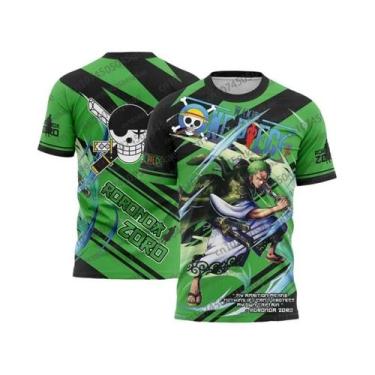 Imagem de Camiseta Unissex De Manga Curta Com Estampa 3D De Luffy E Zoro, Estilo