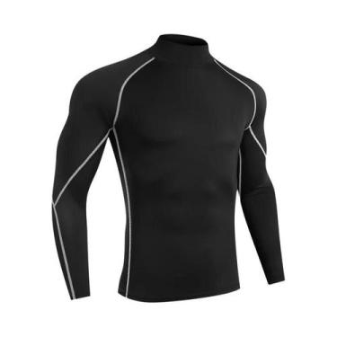 Imagem de Camiseta De Corrida Masculina De Secagem Rápida Com Manga Longa, Compr