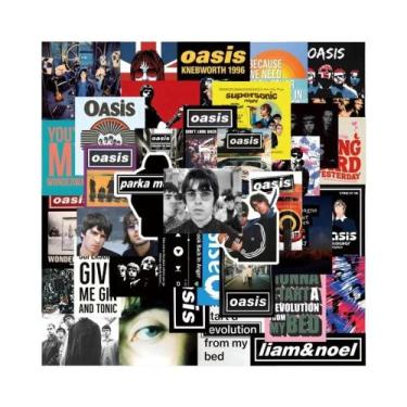 Imagem de Adesivos De Pôster Da Banda De Rock Britânica Oasis 50 100 Peças Para 