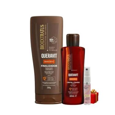 Imagem de Kit Queravit finalização e umectação capilar 1 Finalizador 200ml 1 Cri