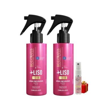 Imagem de Kit 2 Finalizador Spray Mais Liso 100 Ml Bio Extratus + Presente Lourr
