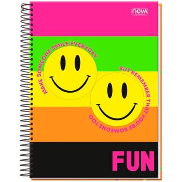 Imagem de CADERNO UNIVERSITÁRIO C/D ESPIRAL FUN 15 MATÉRIAS 240 FLS GOFRADO