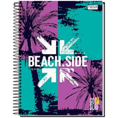 Imagem de CADERNO UNIVERSITÁRIO C/D ESPIRAL 15 MATÉRIAS 240 FLS GO SURF