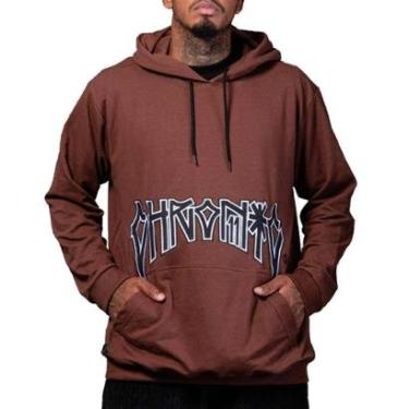 Imagem de Blusa Moletom Chronic Pixo Bordado Hip Hop 02V2 Cor:;Tamanho:EGG-Masculino