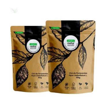 Imagem de Kit 2 pct Chá de Pariparoba - Piper Umbellatum L. - 100g - Rocha Saúde
