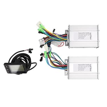 Imagem de KIMISS Kit de Controlador de Acionamento Duplo de Motor Sem Escova 36 / 48V 450W Com Display LCD 866 para Bicicleta Elétrica e Scooter - Fácil Instalação e Design Amigável