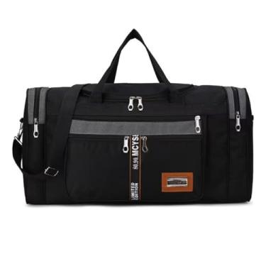 Imagem de Bolsa De Mão Masculina Super Grande E Reforçada 70 * 26 * 33cm (Preto)