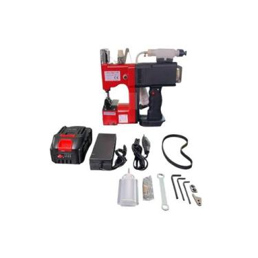 Imagem de Máquina Costurar Boca de Saco com Bateria e Bomba SS-9BT-ZJ - Sun Spec