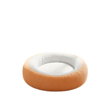 Imagem de Caminha Pet Sherpa Aconchegante e Lavável – Cama de para Gato e Cachorro(Doce de leite)