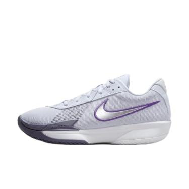 Imagem de Nike Tênis de basquete feminino G.T. Cut Academy (FZ2852-002, cinza futebol/Barely Grape/Light Carbon), Cinza futebol/Barely Grape/Light Carbon, 35 BR