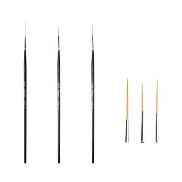 Imagem de Pincéis De Pintura Artística De Ponta Fina Extra Longa Para Modelos Em