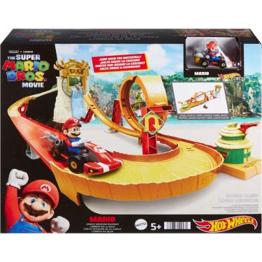 Imagem de Pista Hot Wheels Super Mario Kart Corrida Na Selva - Mattel
