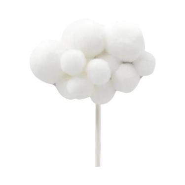 Imagem de Topo De Bolo De Unicórnio Para Crianças, Nuvens Arco-Íris E Estrelas, 