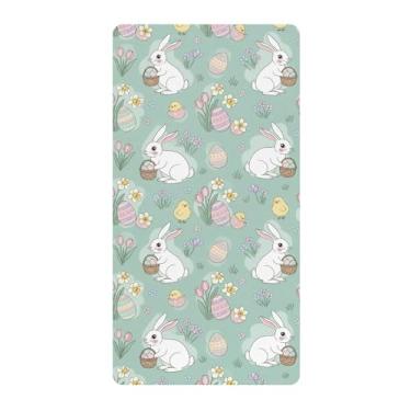 Imagem de SEHANY Lençol de berço fofo de 99 cm x 68 cm – Lençol de berço de algodão macio e respirável para berço padrão e colchão infantil, para meninos e meninas