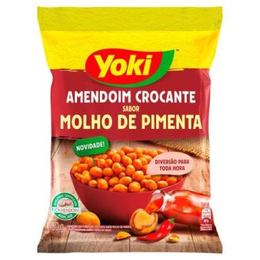 Imagem de Amendoim Crocante Sabor Molho de Pimenta Yoki 150g