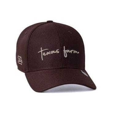 Imagem de Bone Texas Farm - Sleek - Tf961 - Marrom Cafe, Único