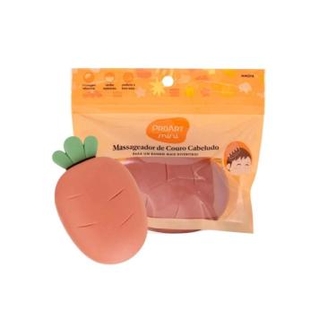 Imagem de Massageador de Couro Cabeludo Infantil Proart Mini Para Banho Mm01b