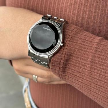 Imagem de Relógio Champion Digital Feminino com visor em Led Vermelho Pulseira P