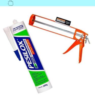 Imagem de Cola Pu Multiuso Pesilox Fixa Tudo Adespec Tubo C/Aplicador Transparen