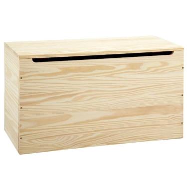 Imagem de Baú Multiuso Tramontina Em Madeira Maciça Sem Pintura Com Acabamento Natural 91750073