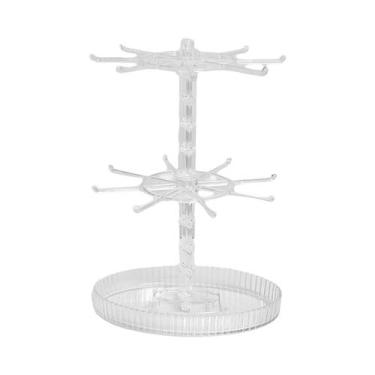 Imagem de Suporte Expositor De Joias Rotativo De 2 E 3 Camadas, Organizador Mult