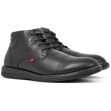 Imagem de Bota Masculina Ferracini Kingston 24h Casual Couro Elástico Conforto 6153-675-Masculino
