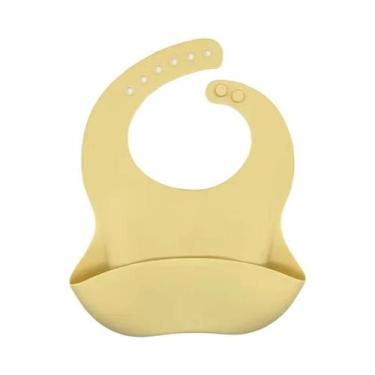 Imagem de Babador Ajustável 3D Impermeável Com Estampa De Animais Em Silicone Ma