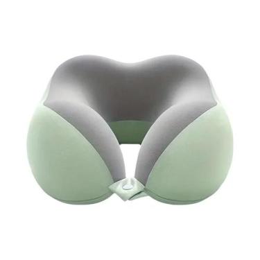 Imagem de Almofada Ergonômica Para Pescoço Em Formato U Para Adultos, Conforto M
