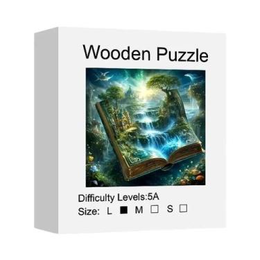Imagem de Quebra-Cabeça De Madeira De Alta Dificuldade Para Adultos: Floresta Má