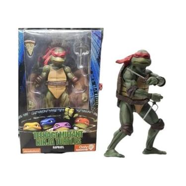 Imagem de Boneco Articulado Neca Tartarugas Ninja Versão Filme 1990 De 7 Polegad