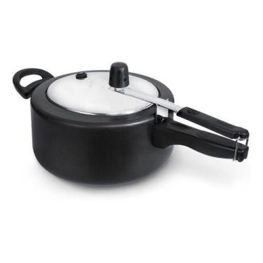 Imagem de Panela Pressão Pequena Antiaderente Nigro Expressa 3 Litros