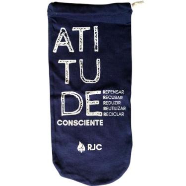Imagem de Saquinho 100% Algodão MOLIB - Atitude Consciente (Os 5Rs) 13x32(cm), R
