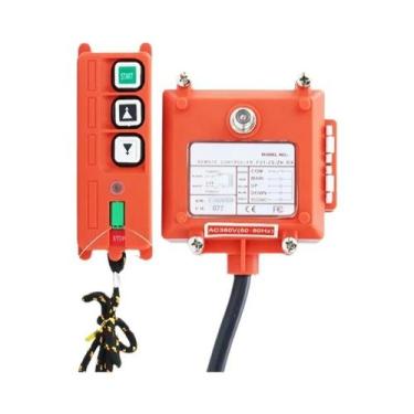 Imagem de Controle Remoto Industrial Sem Fio 220V 12V 24V Para Guincho Elétrico 