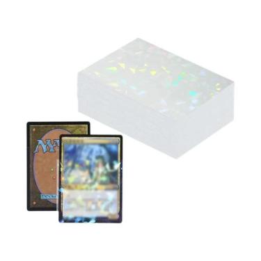 Imagem de Protetores De Cartão Holográficos Brilhantes (60 Unidades, 66x91mm) An