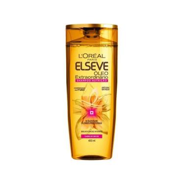 Imagem de Shampoo Óleo Extraordinário Cabelos Secos Nutrição Elseve, 400ml