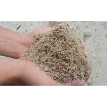 Imagem de AREIA média.1kg de Areia lavada p/construção e paisagismo.Drenagem de 