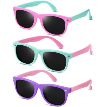 Imagem de Óculos de Sol BEALER Infantil Polarizados Proteção UV400 Idade 3-9