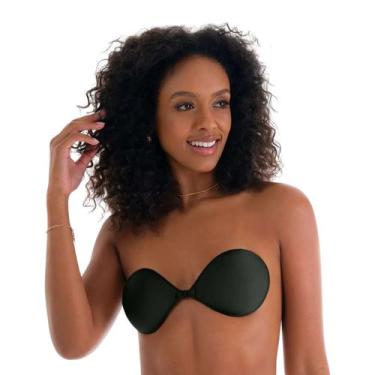 Imagem de Sutiã Adesivo Invisível Costas Livres Zee Rucci, 40, Preto
