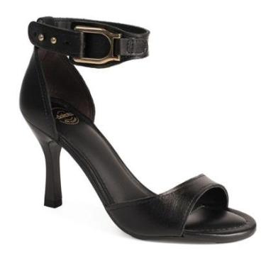Imagem de Sandália Dakota Feminina Y9951 Couro Legítimo Salto Alto Fino Elegante e Confortável-Feminino