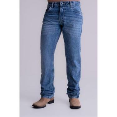 Imagem de CALCA JEANS MASCULINA TEXAS FARM - BAGGY - PDM032 - DO 36 AO 54 - JEANS-Masculino