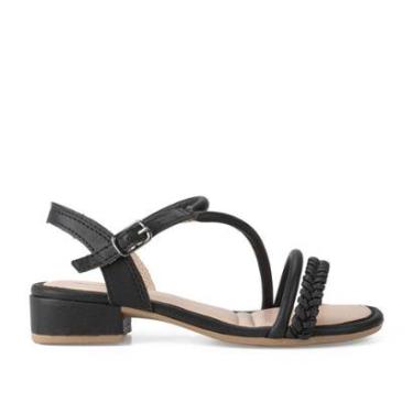 Imagem de Sandália Pink Cats Infantil de Salto Bloco V4482-Feminino