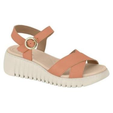Imagem de Sandalia Feminina Modare Anabela Macia Conforto Ortopedica-Feminino