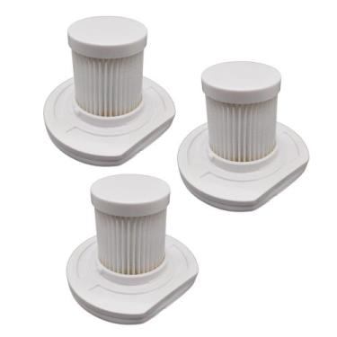 Imagem de Kit 3un Filtro HEPA do Motor Compatível com Aspirador Vertical Karcher