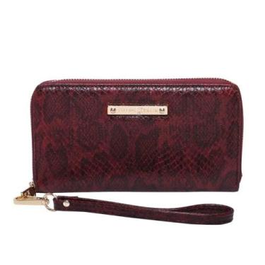 Imagem de Carteira Alça de Mão Grande Fellipe Krein Aw23 FK586 - Vinho, Vinho