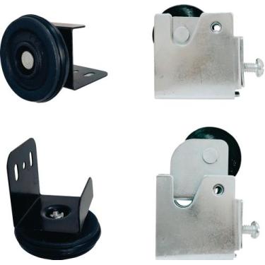 Imagem de Kit Para Porta De Correr 45mm 02 Inferior 02 Superior   - Fantinato